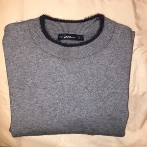 NWOT Zara Short Sleeve Knit Sweater